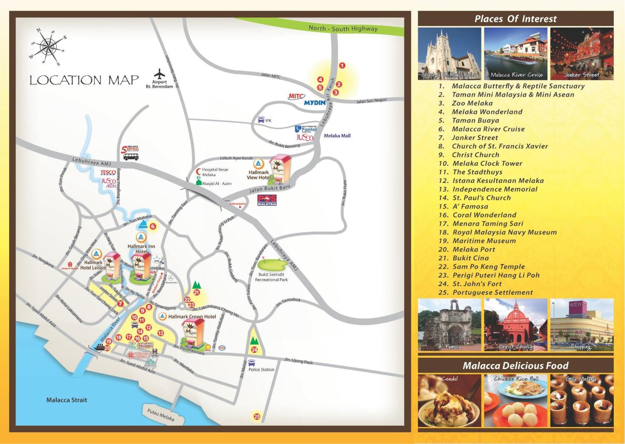 Hallmark Crown Hotel Malacca Exterior photo
